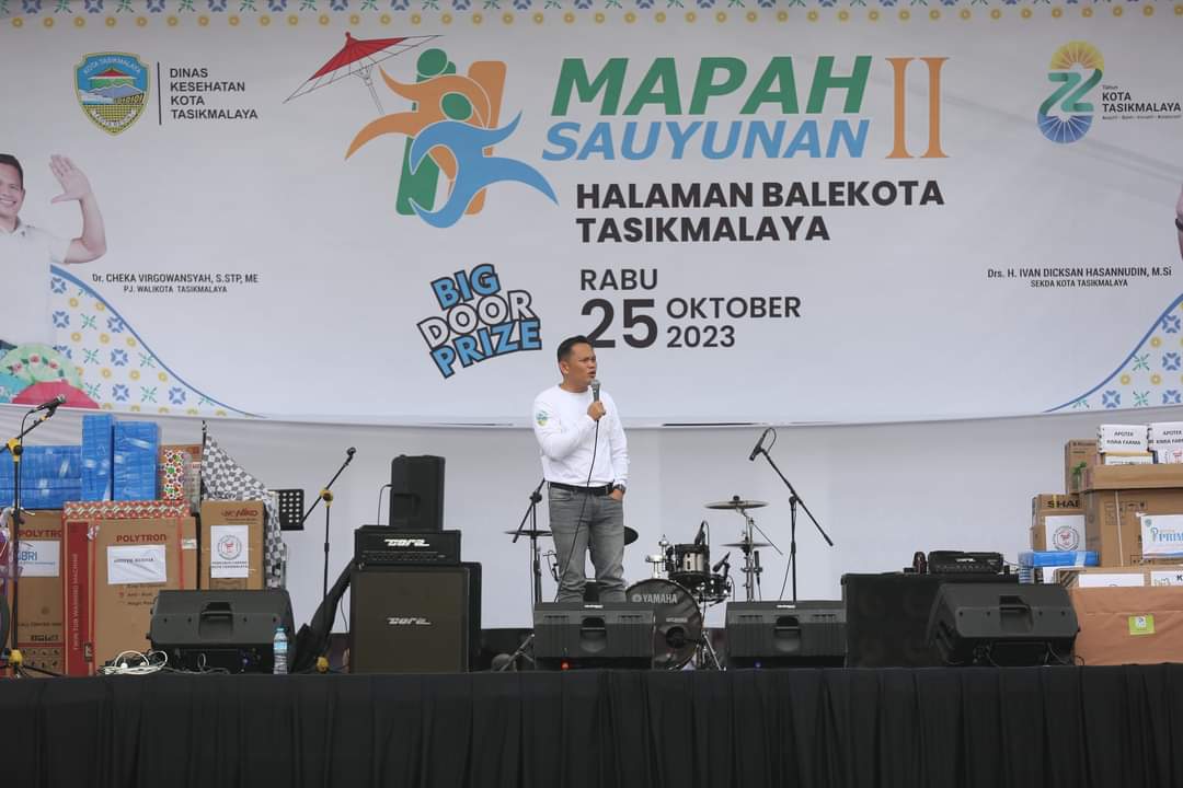 Pj Walikota Dr Cheka Buka Secara Resmi Acara Mapah Sauyunan Dalam Rangka Milangkala Kota Tasikmalaya Ke-22.