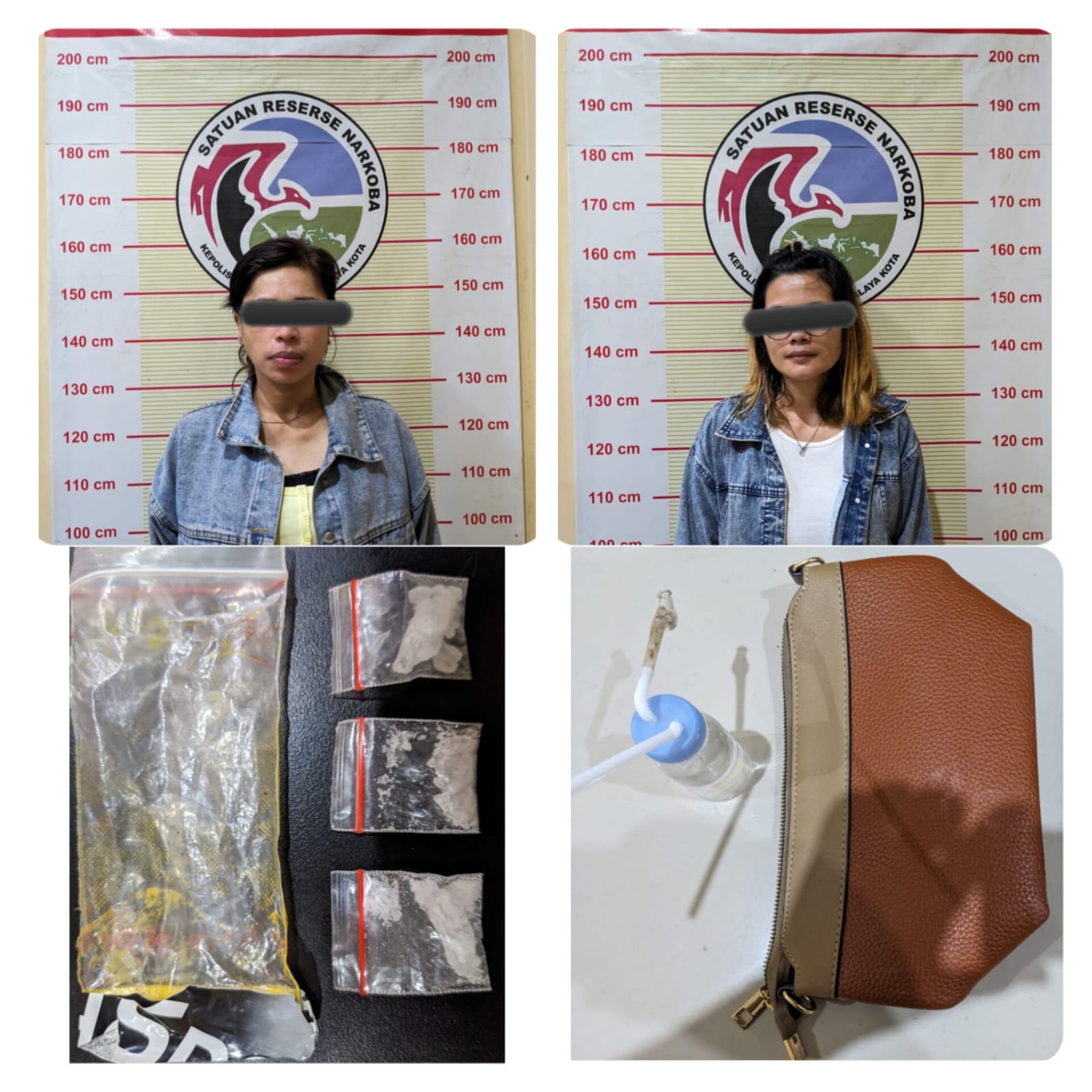 Miliki Sabu, Dua Perempuan Asal Bandung Diamankan Satnarkoba Polres Tasikmalaya Kota