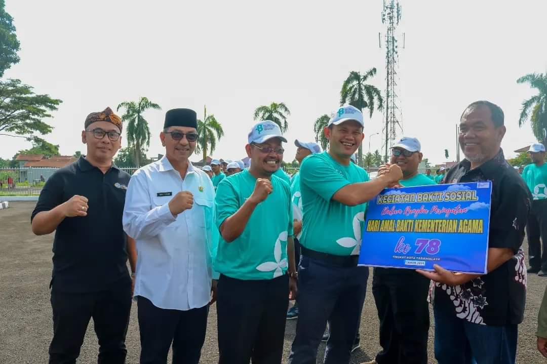 Pj Walikota Dr Cheka Hadiri Peringatan Hari Amal Bakti Ke-78 Kementerian Agama Tingkat Kota Tasikmalaya.