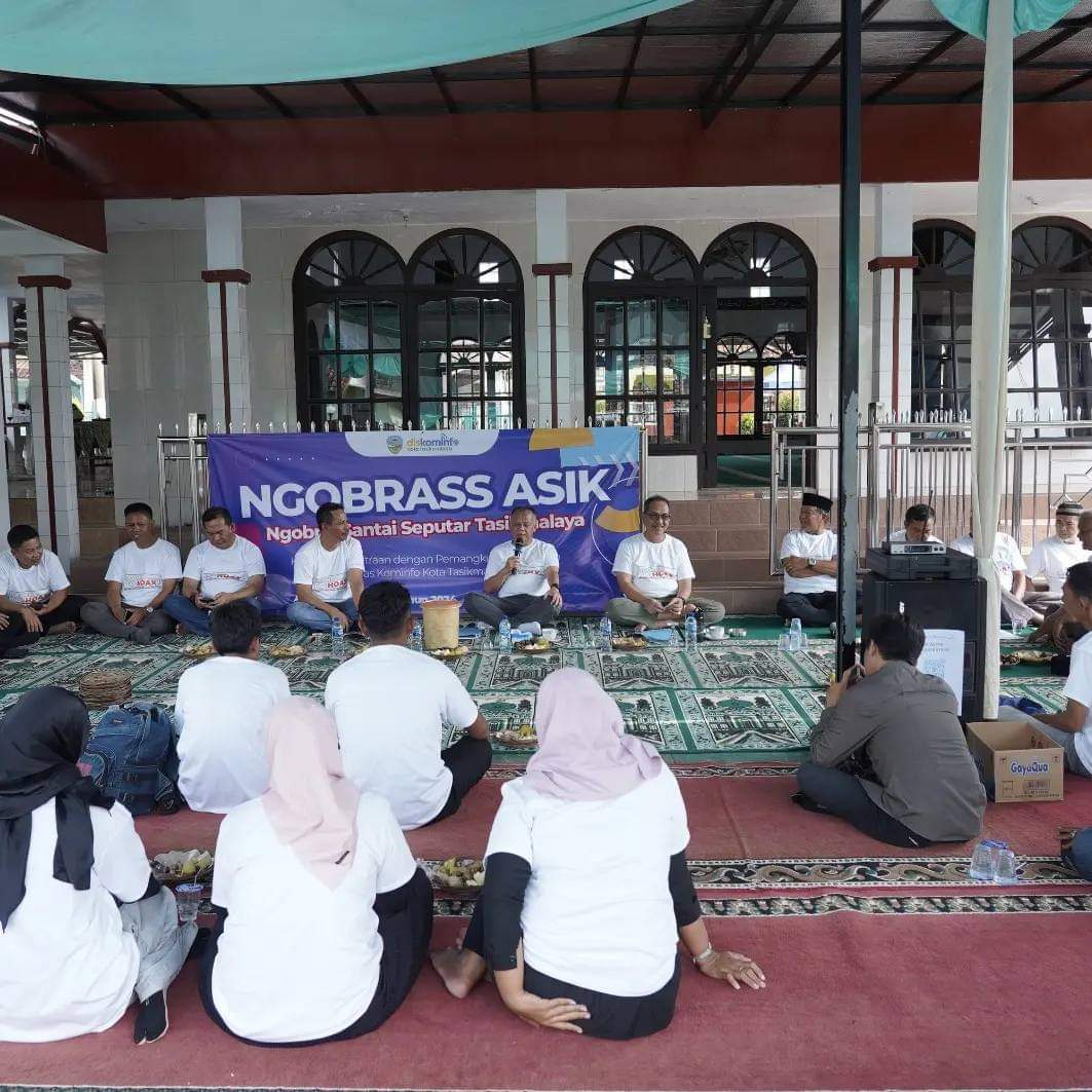 Diskominfo Kota Tasikmalaya- Gelar Ngobrol Santai Seputar Tasikmalaya (Ngobras Asik).