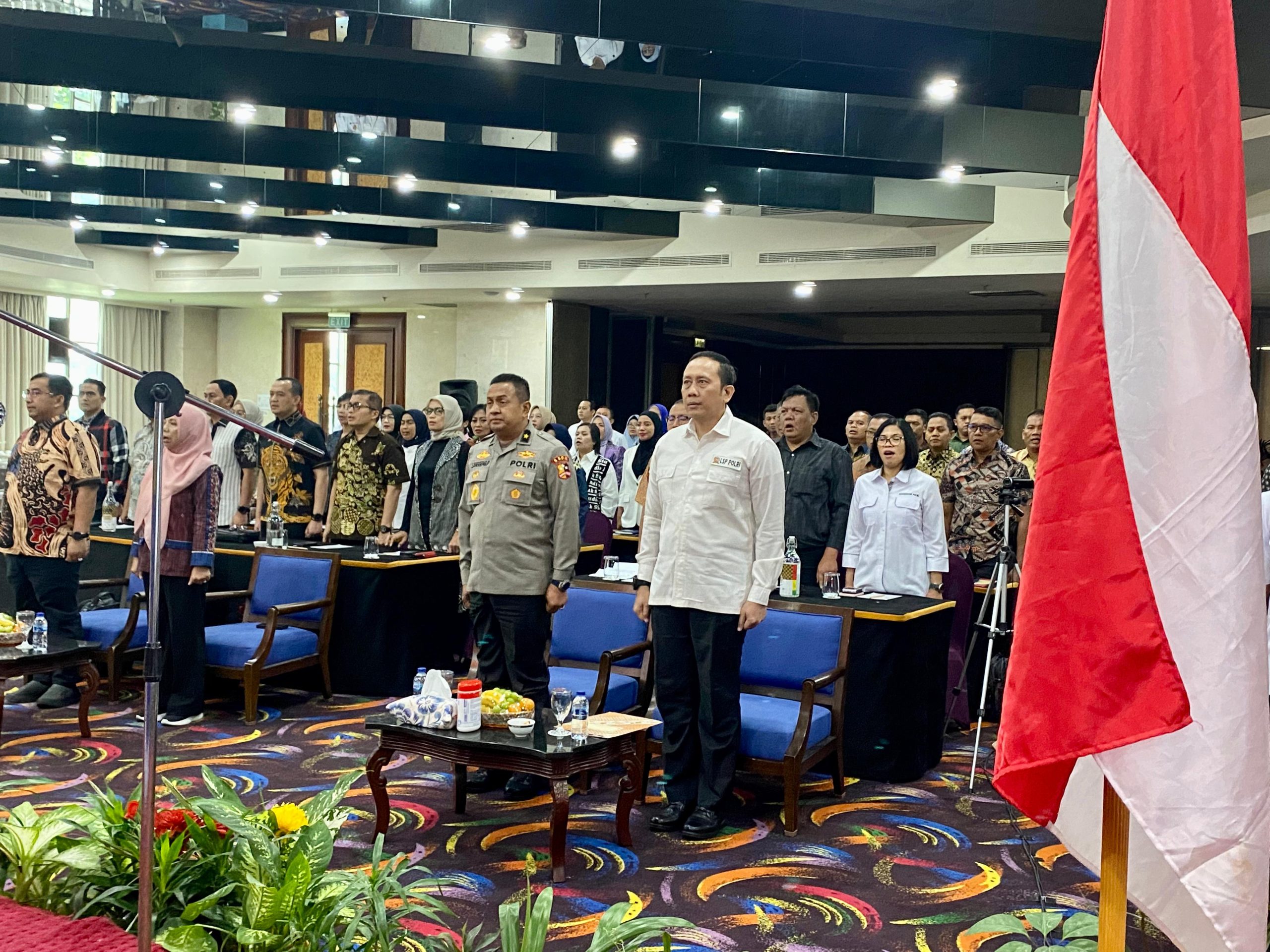 SSDM Polri Laksanakan Sertifikasi Kompetensi Asesor Assessment Center Polri.
