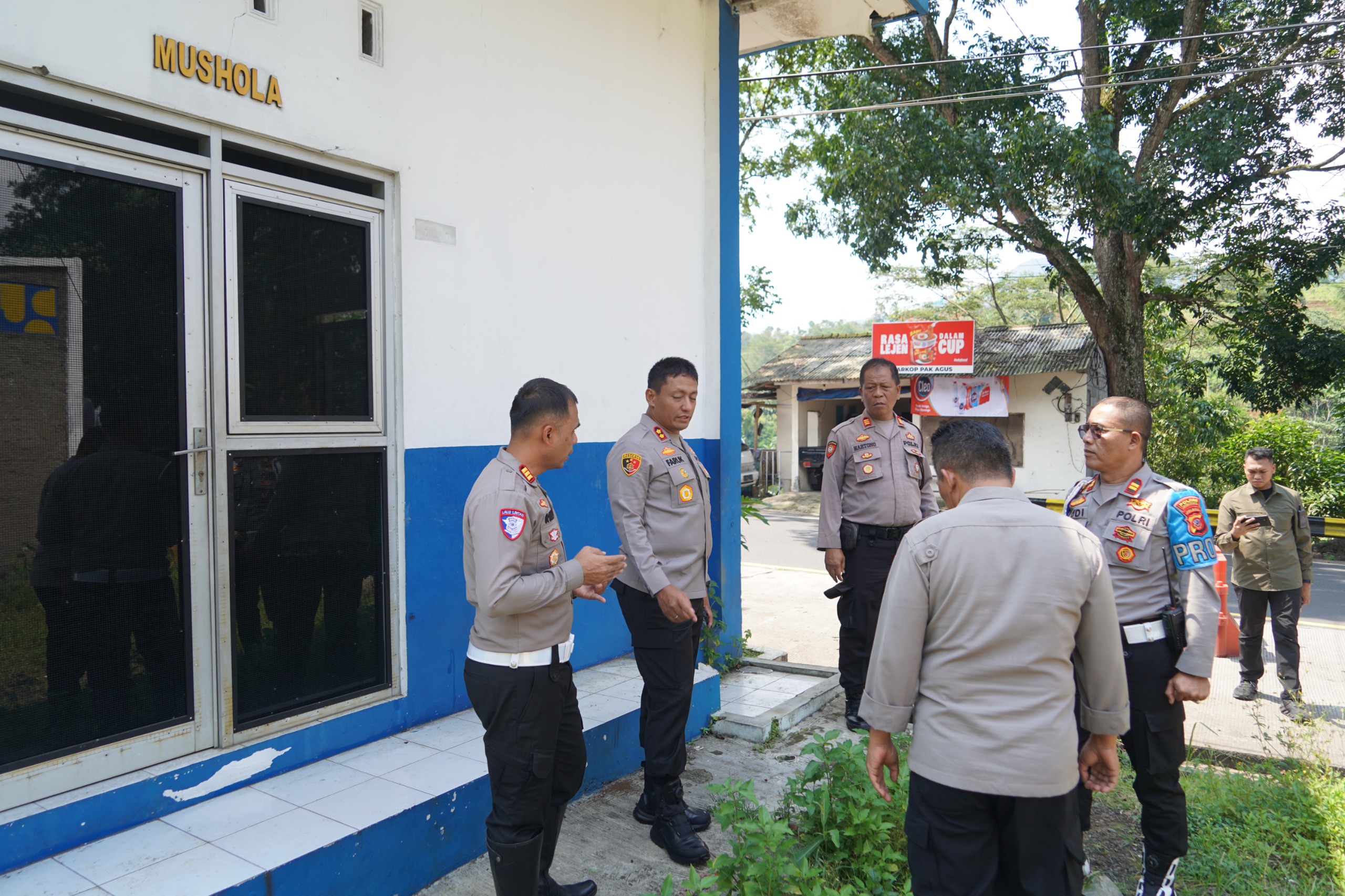 Jelang Operasi Ketupat, Kapolres Tasikmalaya Kota Cek Pos Pengamanan Letter U Gentong.