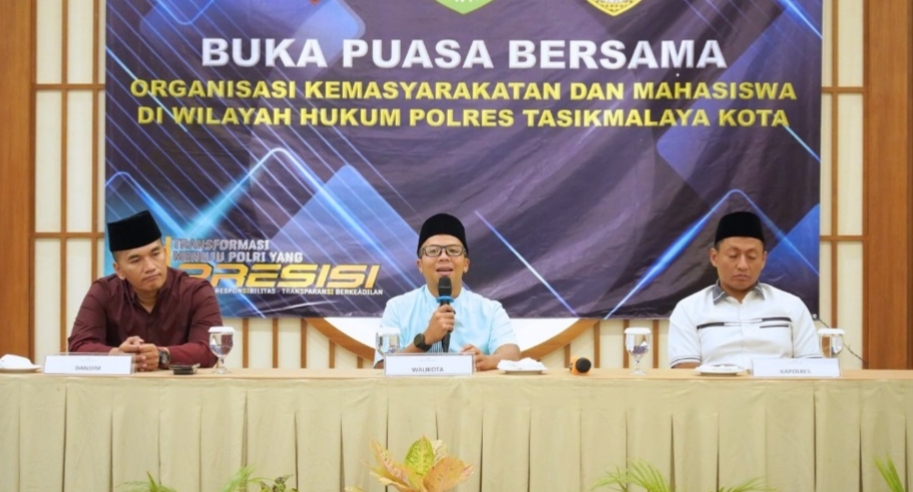 Wali Kota Tasikmalaya Viman Menghadiri Acara Buka Bersama Kapolres Tasikmalaya Kota Serta Ormas..
